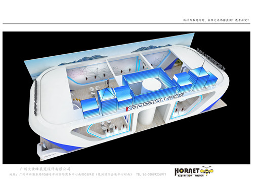 迪卡龍建材展臺設計搭建