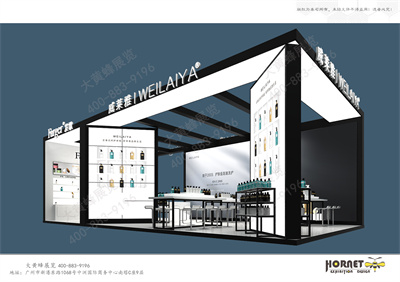 上海美容展展會設計搭建案例解讀之威萊雅